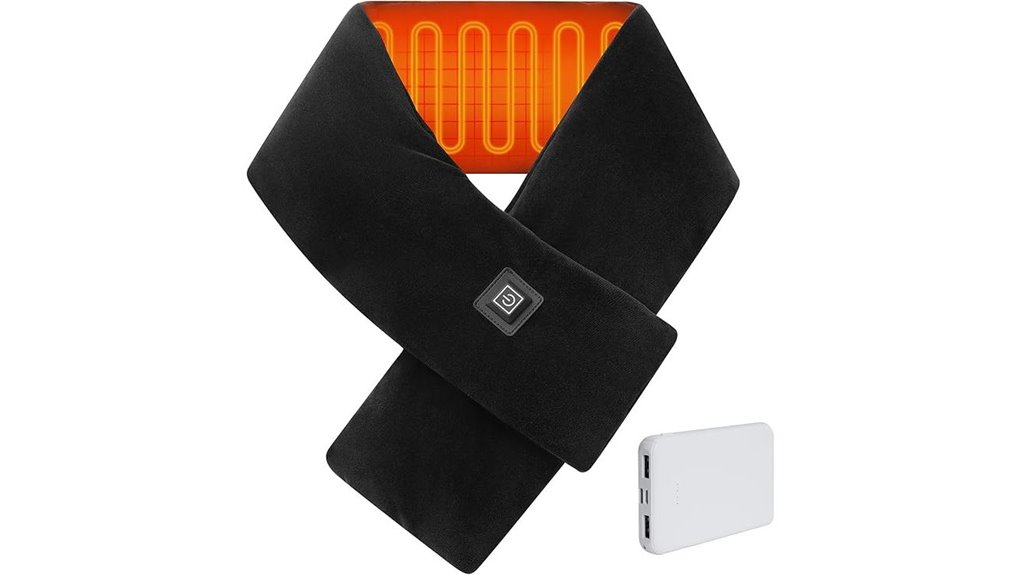 cordless heated neck scarf