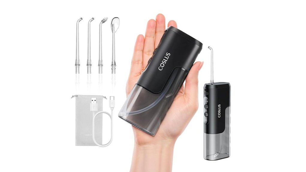 Mini Water Flossers for Travel (USB Rechargeable) You'll Love 1 cordless mini 4 mode irrigator