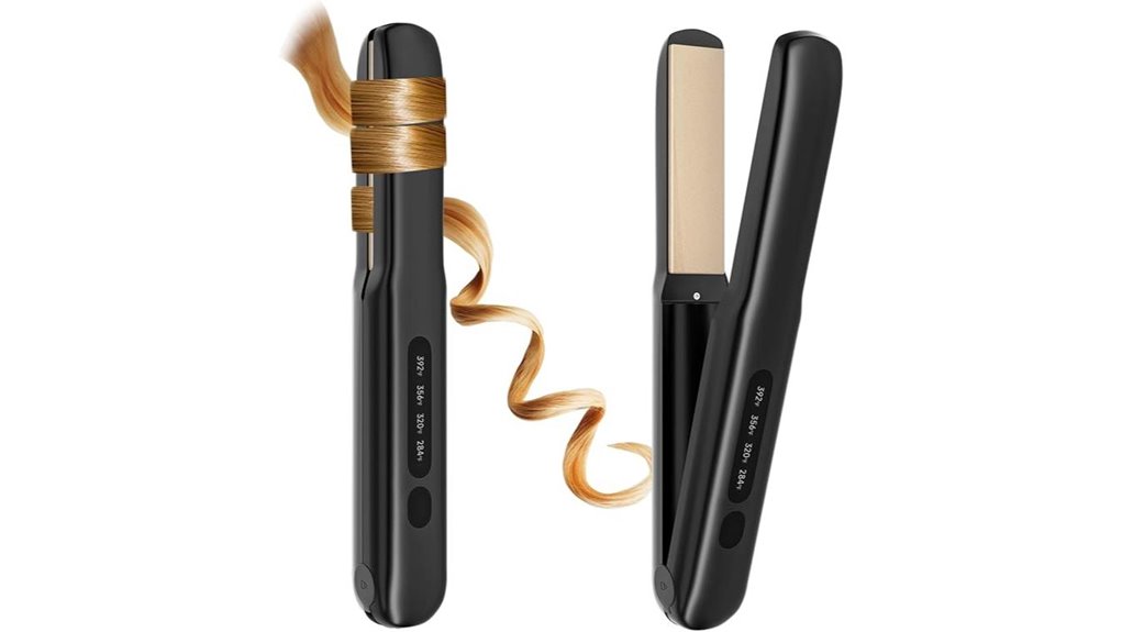 cordless mini titanium iron