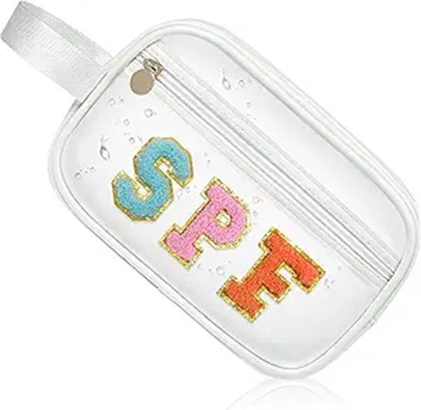 Leak-Proof Reef‑Safe Sunscreen Storage Cases You’ll Love 1 coshaysoo clear sunscreen bag