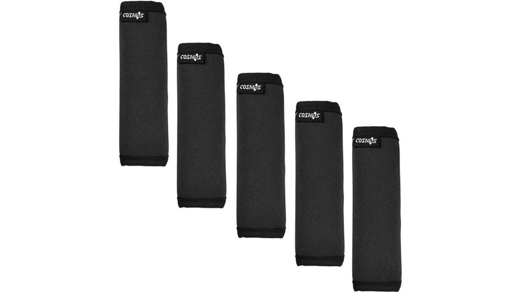 The Best Luggage Handle Cushions for Heavy Bags & Comfort 8 cosmos 5 pack black neoprene