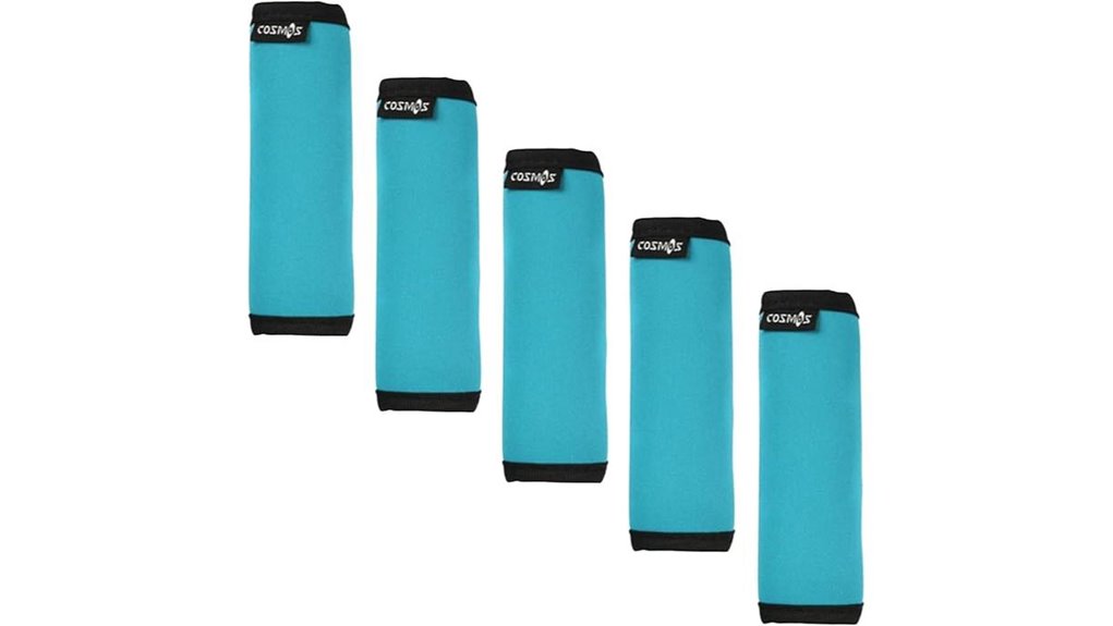 cosmos aquablue neoprene wraps