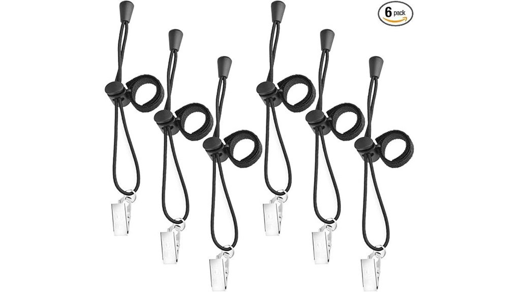 Portable Backdrop Clips For Travel Creators: Easy Setup 2 cosmos nylon 6 piece clips