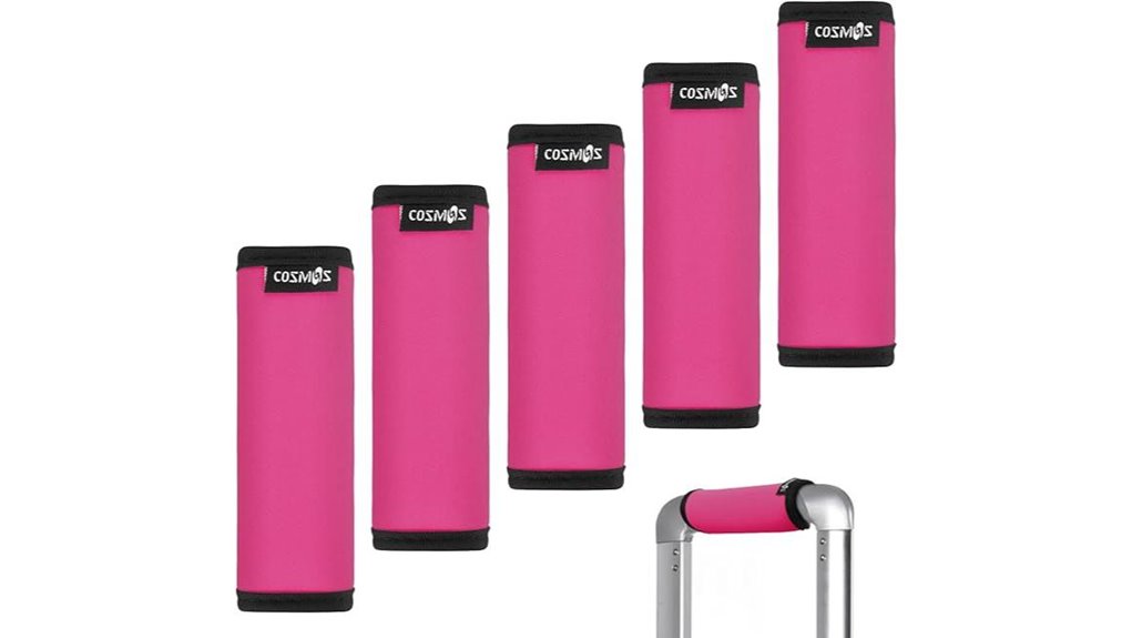 cosmos pink neoprene handles