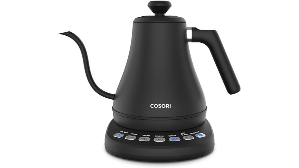 Best Electric Kettle (Temperature Control) for Perfect Brews 8 cosori electric gooseneck presets