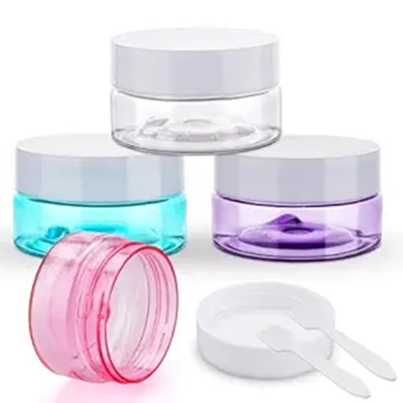 Top Refillable Travel Jars for Creams: Wide‑Mouth, No‑Leak 5 cosywell 0 7oz 4 pack jars
