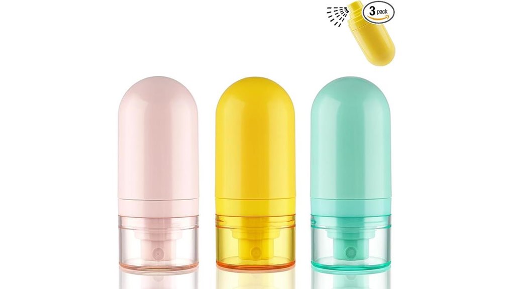 Mini Spray Bottles for Travel: Fine Mist vs Stream 15 cosywell mini mist 3 pack