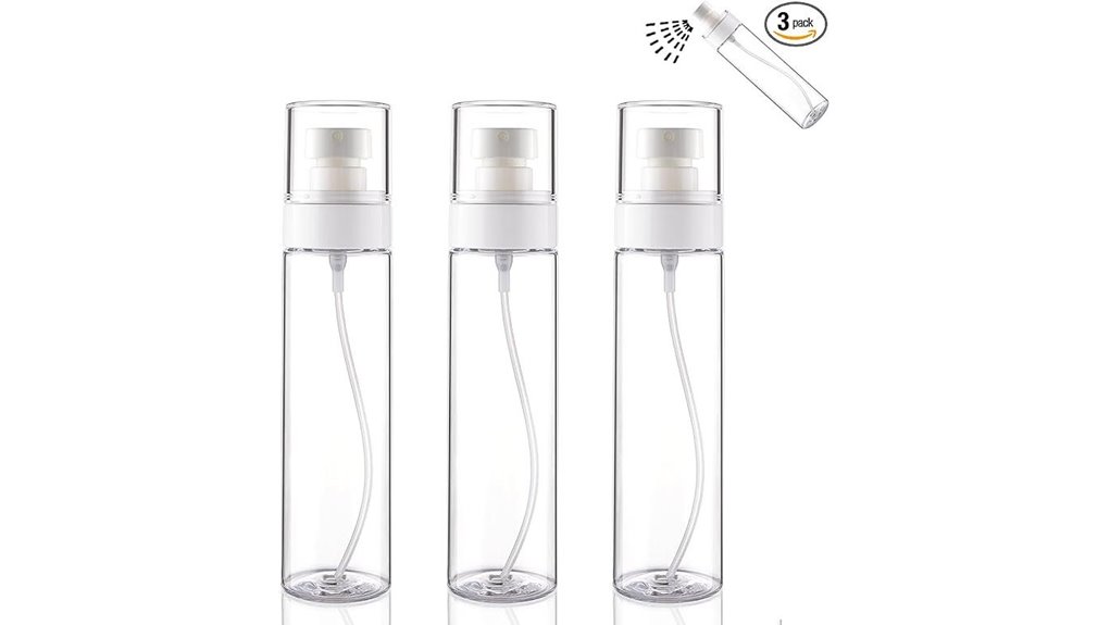 Travel Spray Bottles for Skincare (Fine Mist Picks) Easy Mist 4 cosywell tsa approved 3 pack mist