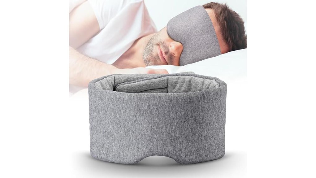 Eye Masks for Planes (No Pressure on Eyelids) Travelers Love 10 cotton light blocking adjustable cooling