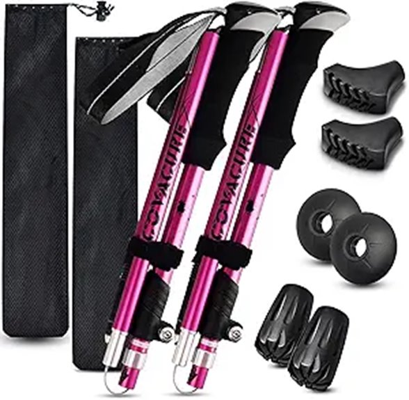 covacure collapsible trekking poles