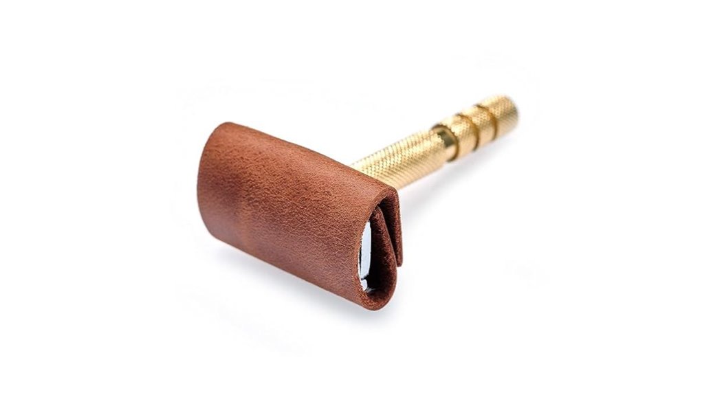 Razor Travel Cases: Protect Your Blades on the Go 8 cowhide razor safety case