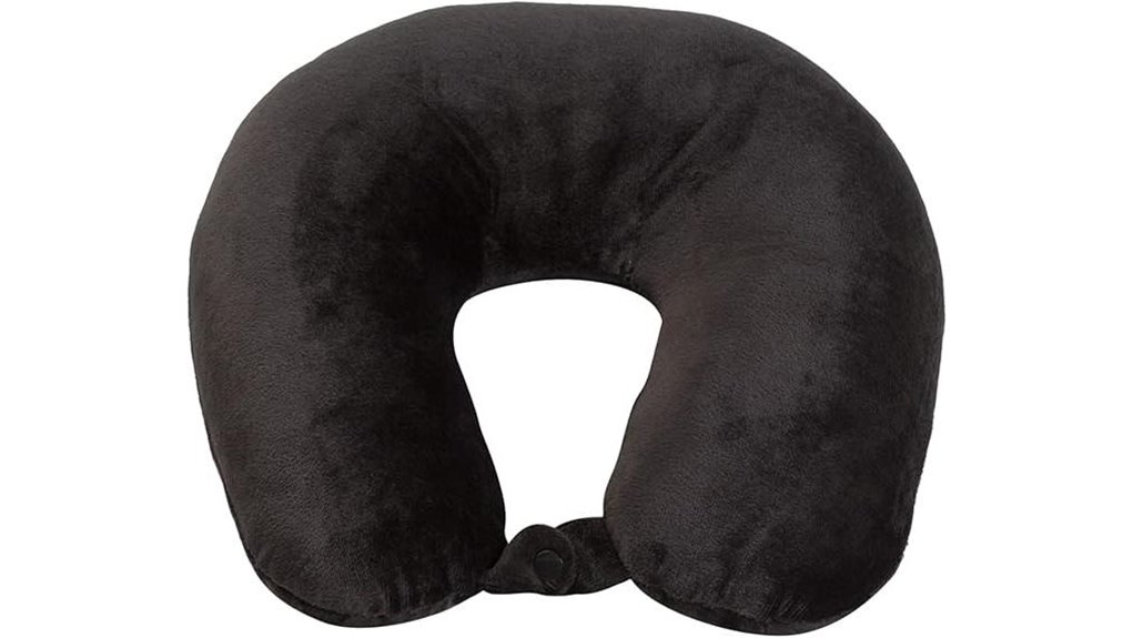 Travel Neck Pillows for Window Seats (Support Without Bulk) 6 cozy microfiber travel pillow