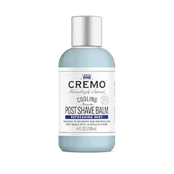 Aftershave Balms That Travel Without Glass Bottles 6 cremo cooling post shave 4oz