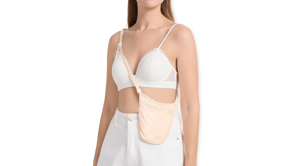 Slim Money Belts That Never Roll or Bunch 11 crossbody rfid blocking money belt