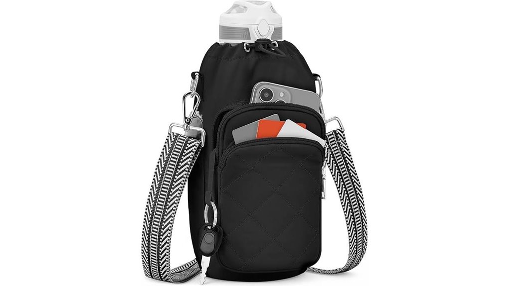 Crossbody Bags Fit a Full Size Water Bottle Handsfree Hydration 3 crossbody water bottle bag