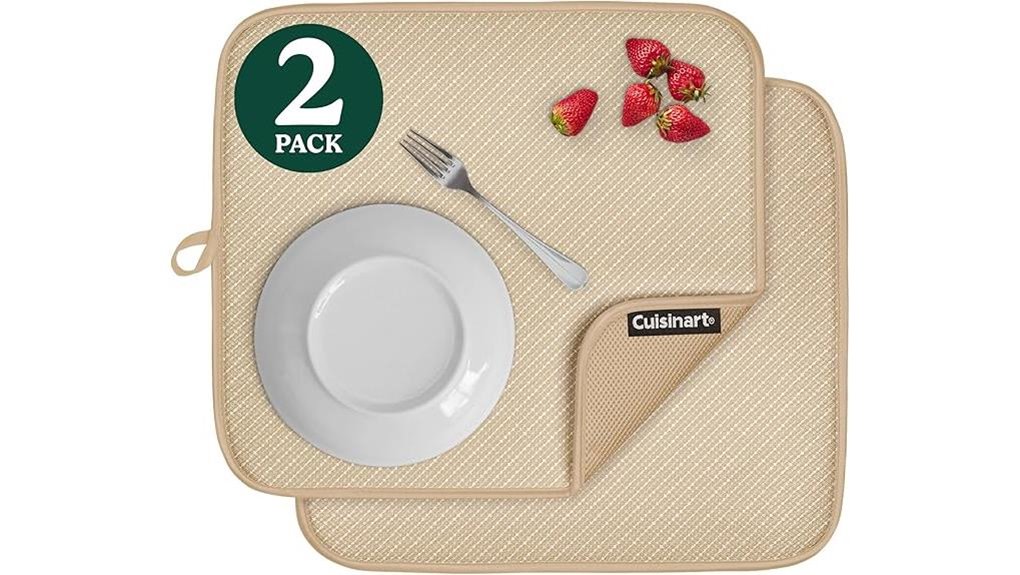 Packable Dish‑Drying Mats for Travel Kitchens Keep Spotless 13 cuisinart 16x18 ultra absorbent