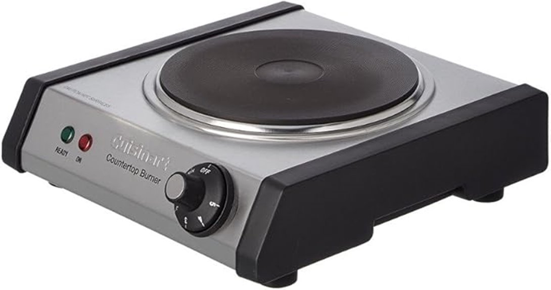 Best Electric Hot Plate (Single Burner) That Transforms Meals 3 cuisinart cast iron single burner