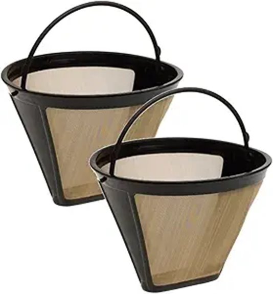 Best Reusable Coffee Filters Worth Buying 15 cuisinart gold tone filter permanent