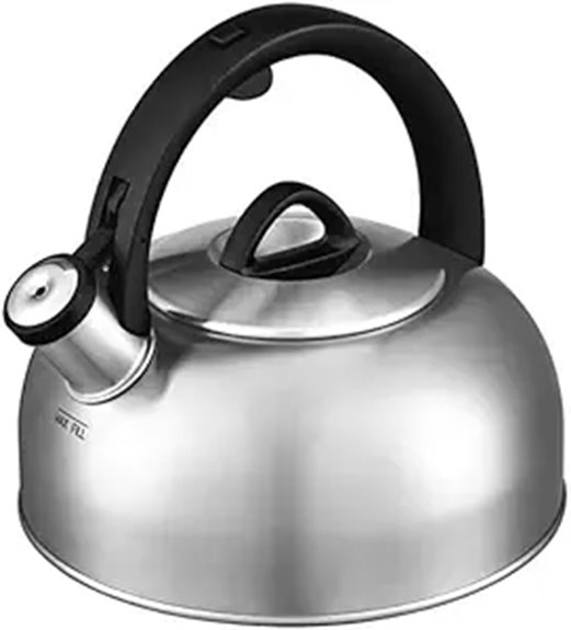 Best Stovetop Tea Kettle: Turn Every Sip Into Delight 6 cuisinart whistling 2 qt teakettle