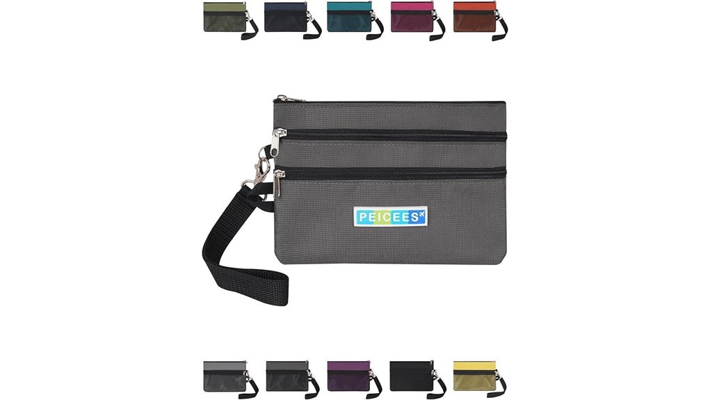 currency passport travel wallet