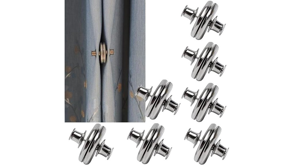 Best Curtain Clips for Hotel Rooms That Block Light Gaps 9 curtain magnet light sealing clips