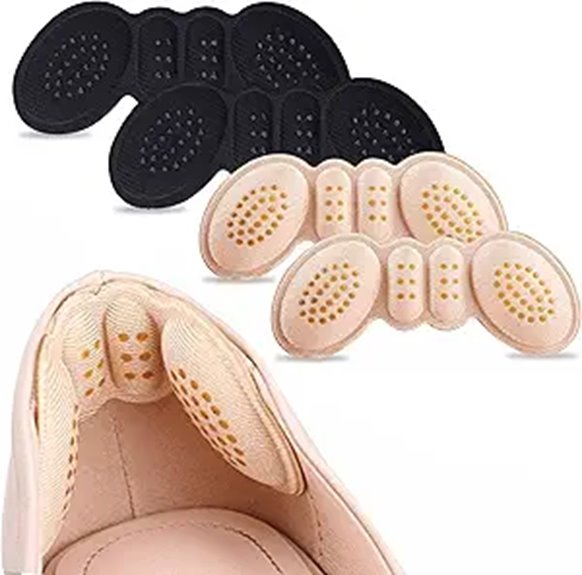 Best Heel Grips for Travel Shoes (Stop Rubbing Fast) 7 cushioned oversized shoe pads