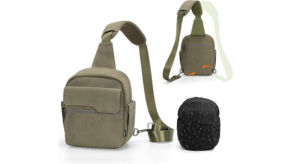 Best Camera Slings for Photography That Keep Gear Safe 11 cwatcun green waterproof sling