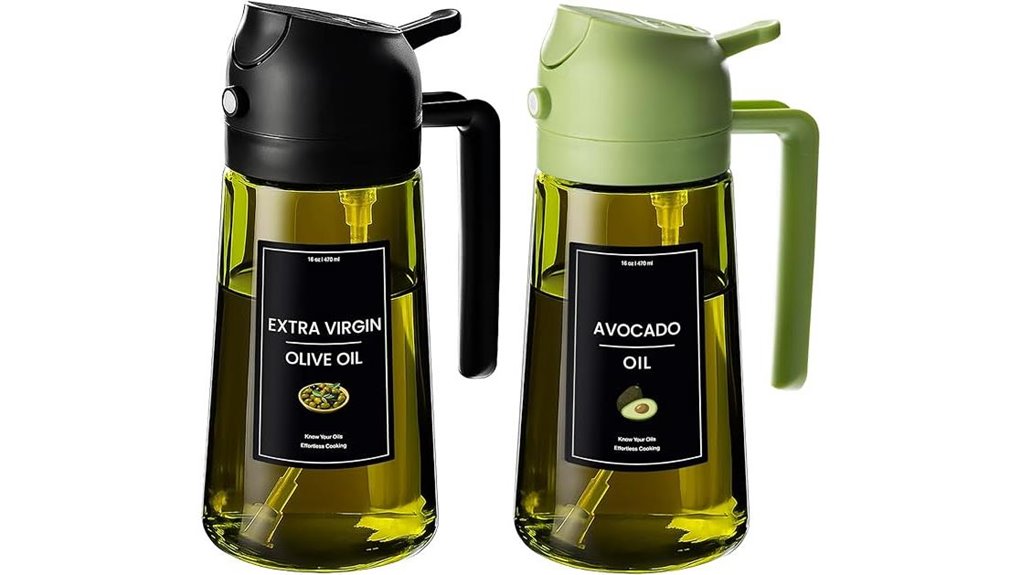 Best Refillable cooking oil bottle (spout) That Saves Waste 15 cxinyi 16oz olive dispenser