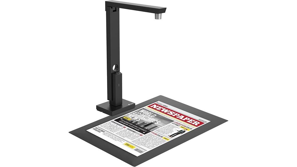Best Travel Document Scanners That Capture Fast on the Go 2 czur lens800 8mp portable