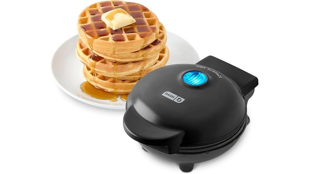 Best Waffle Maker (Mini) That Will Amaze Your Breakfast Routine 4 dash mini nonstick waffle