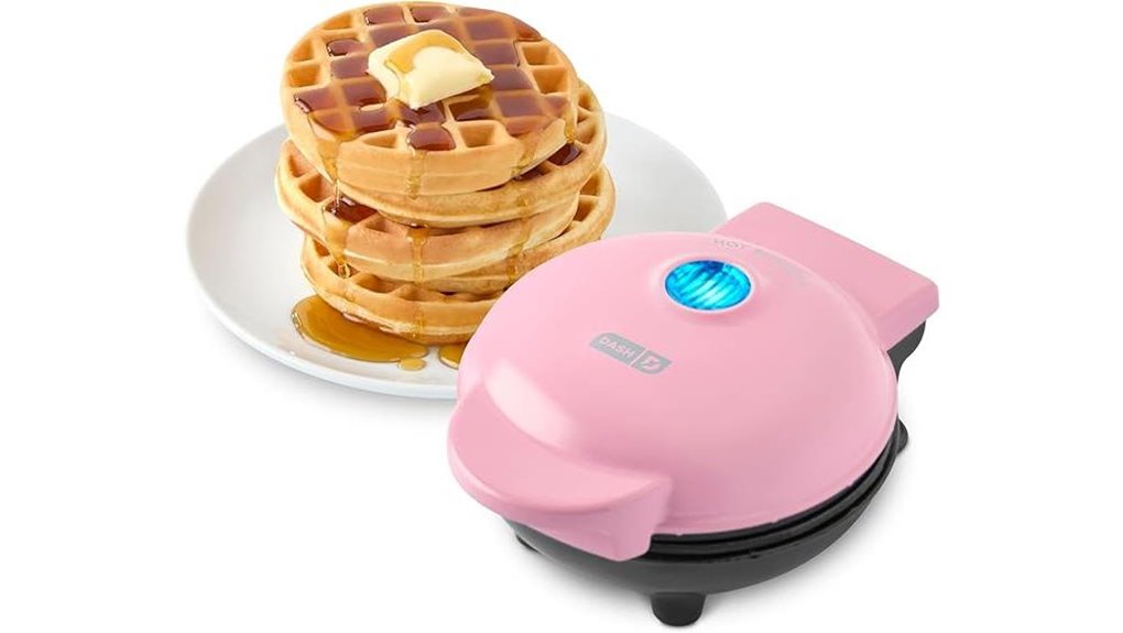 Best Waffle Maker (Mini) That Will Amaze Your Breakfast Routine 10 dash mini waffle kid friendly