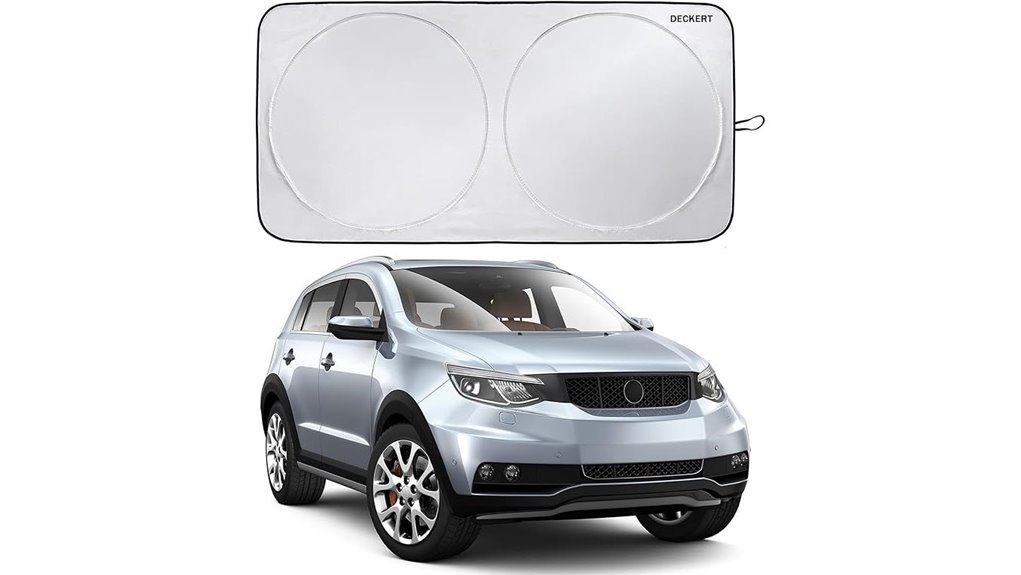 deckert foldable car sunshade