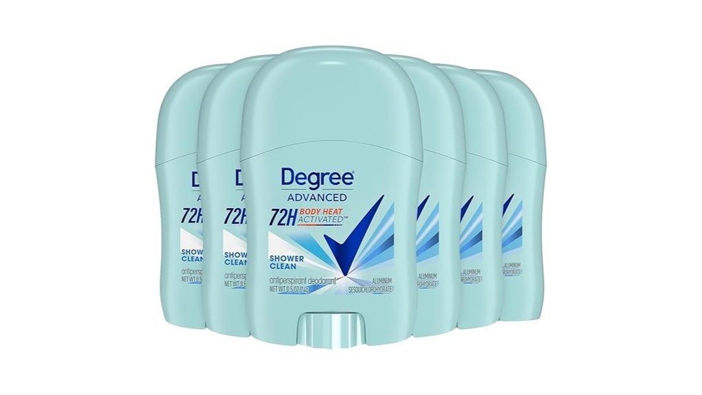 degree 6 pack travel deodorant