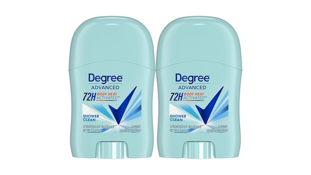 degree shower clean 2 pack