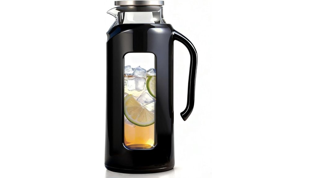 Best Water Pitcher (Shatterproof) That Won’t Break at a Drop 3 delove 2l shatterproof pitcher