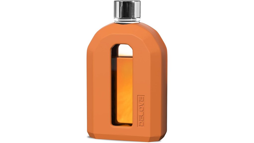 Top Travel Flasks (Hip Flasks for Spirits) That Keep Vodka Cool 12 delove glass 7 5oz flask