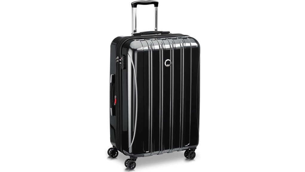 Top Checked Luggage for Long Trips: Durable, Easy Access 15 delsey paris helium aero