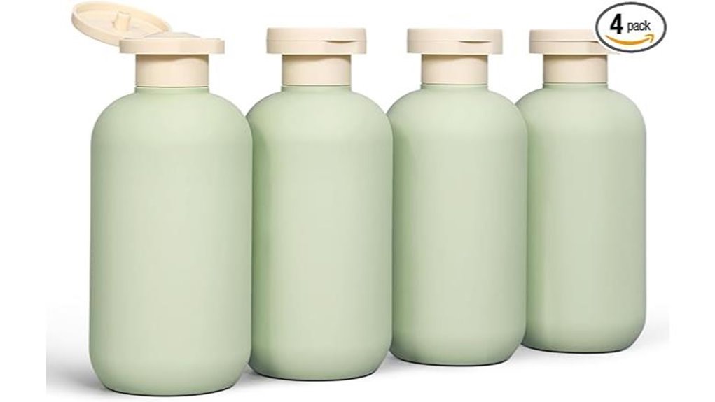 Refillable Travel Bottles With Wide Openings Prevent Spills 8 demora 6 6oz travel bottle