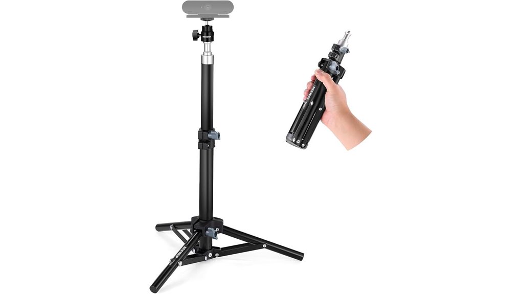 The Best Mini Tripods for Roadside Video Calls 5 desk webcam tripod holder