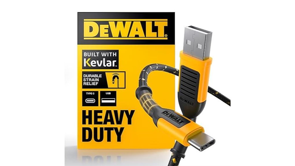 dewalt 6ft usb c charger