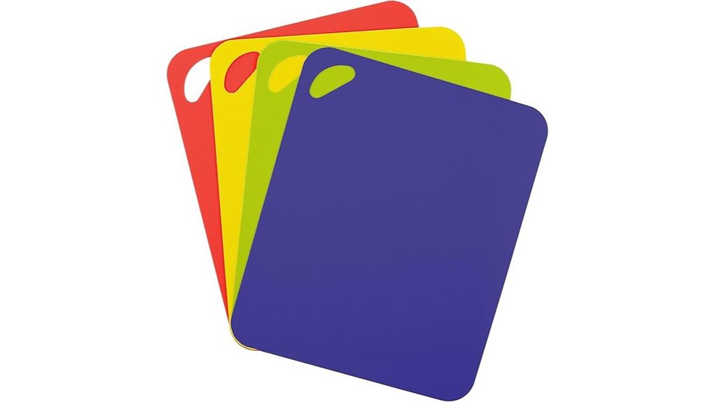 Best Cutting Board Set (Color-Coded) for Kitchen Organization 13 dexas grippmat 4 piece boards