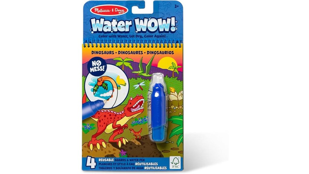 Must‑Hold Water Wow Activity Books That Keep Messes at Bay 5 dinosaur water wow pad
