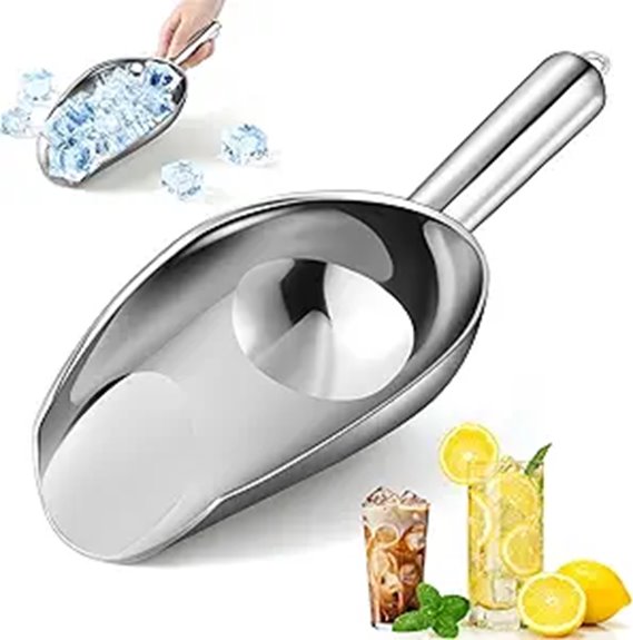 The Best Ice Scoop That Makes Ice‑Crunching a Breeze 13 dishwasher safe 12oz scoop