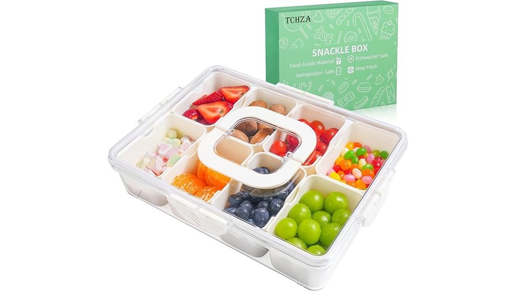 dishwasher safe divided tray