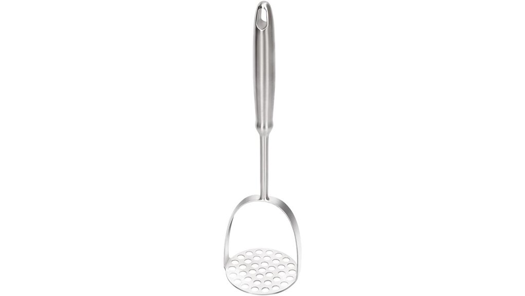 Top Potato Masher for Smooth, Creamy Mashed Potatoes 7 dishwasher safe dual arc masher