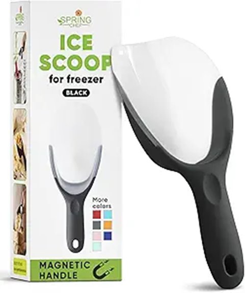 The Best Ice Scoop That Makes Ice‑Crunching a Breeze 8 dishwasher safe magnetic popcorn scoop