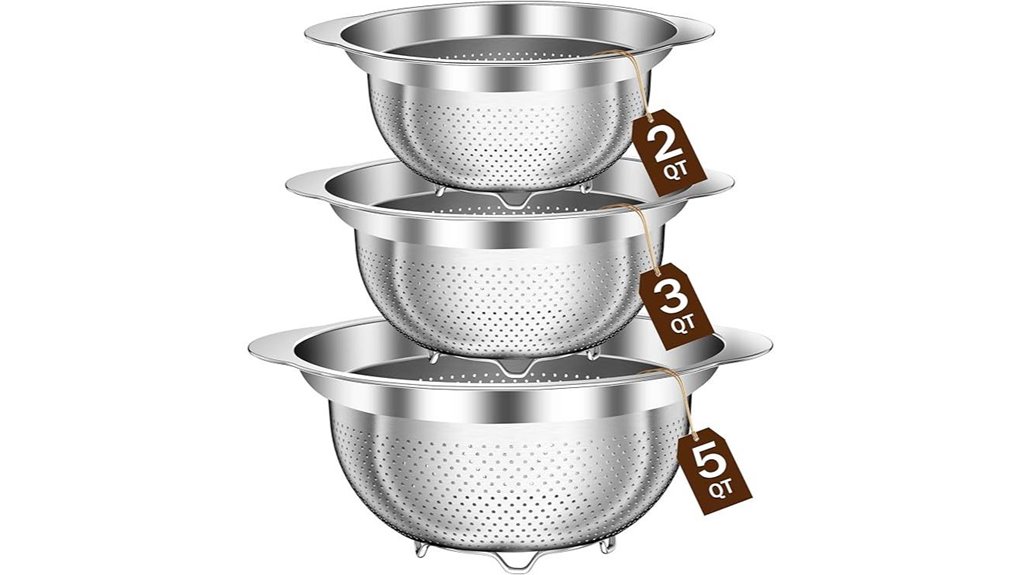 dishwasher safe stainless strainer