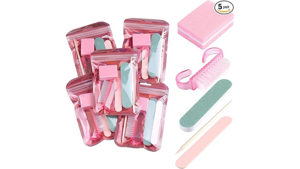 disposable 5 piece manicure kit