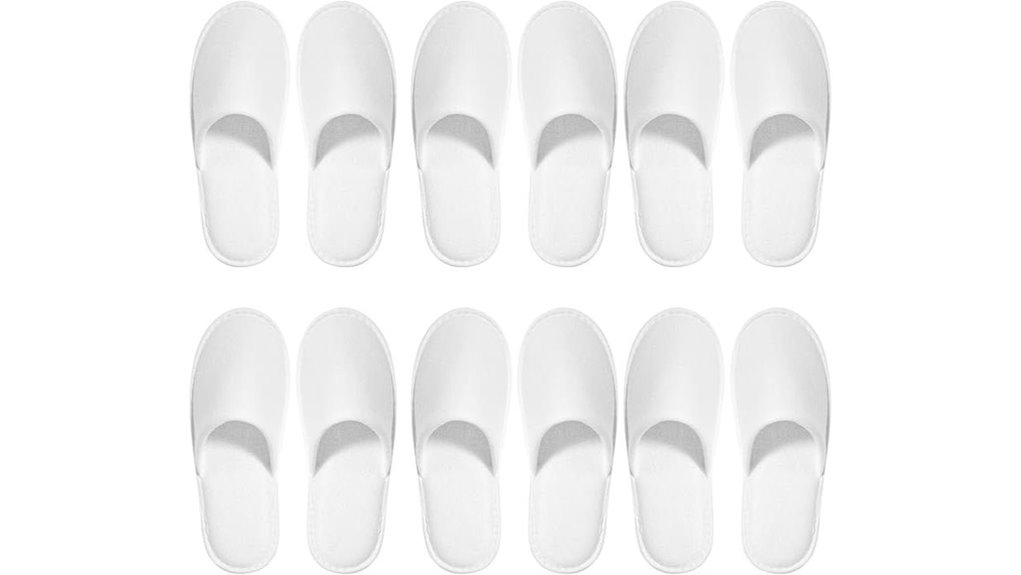 Best Lightweight Travel Slippers (Hotel Hygiene) Keep Clean 7 disposable non slip guest slippers