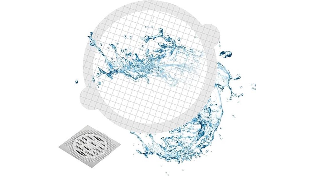 Disposable Shower Drain Covers for Travel Hair Catchers 6 disposable shower drain strainer